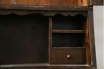 和製ビンテージ　激レアモデル　松本民芸家具　深みのある木肌が美しいビューロー　(R-084753)