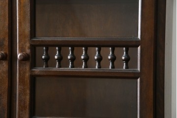 和製ビンテージ　激レアモデル　松本民芸家具　深みのある木肌が美しいビューロー　(R-084753)