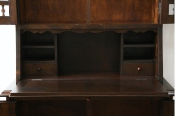 和製ヴィンテージ　激レアモデル　松本民芸家具　深みのある木肌が美しいビューロー　(R-084753)