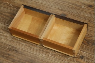 和製ヴィンテージ　激レアモデル　松本民芸家具　深みのある木肌が美しいビューロー　(R-084753)