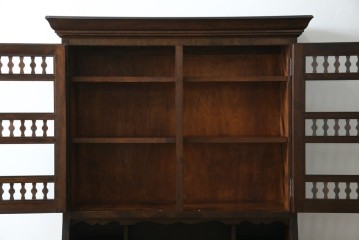 和製ヴィンテージ　激レアモデル　松本民芸家具　深みのある木肌が美しいビューロー　(R-084753)