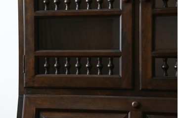 和製ヴィンテージ　激レアモデル　松本民芸家具　深みのある木肌が美しいビューロー　(R-084753)