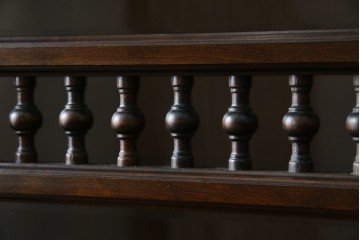 和製ヴィンテージ　激レアモデル　松本民芸家具　深みのある木肌が美しいビューロー　(R-084753)