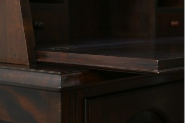 和製ヴィンテージ　激レアモデル　松本民芸家具　深みのある木肌が美しいビューロー　(R-084753)