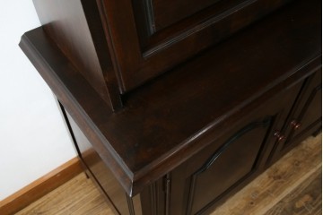 和製ヴィンテージ　激レアモデル　松本民芸家具　深みのある木肌が美しいビューロー　(R-084753)