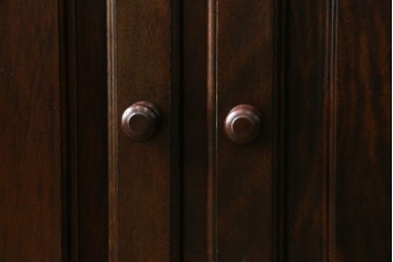 和製ヴィンテージ　激レアモデル　松本民芸家具　深みのある木肌が美しいビューロー　(R-084753)