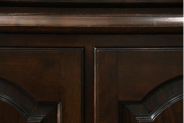 和製ヴィンテージ　激レアモデル　松本民芸家具　深みのある木肌が美しいビューロー　(R-084753)