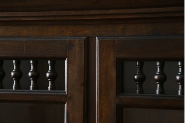 和製ヴィンテージ　激レアモデル　松本民芸家具　深みのある木肌が美しいビューロー　(R-084753)