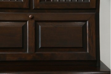 和製ヴィンテージ　激レアモデル　松本民芸家具　深みのある木肌が美しいビューロー　(R-084753)