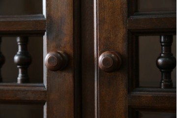 和製ヴィンテージ　激レアモデル　松本民芸家具　深みのある木肌が美しいビューロー　(R-084753)