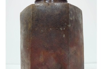 西端正　丹波焼　高さ 約34cm　釉薬の豊かな表情が魅力の花瓶　(R-084764)