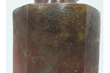 西端正　丹波焼　高さ 約34cm　釉薬の豊かな表情が魅力の花瓶　(R-084764)