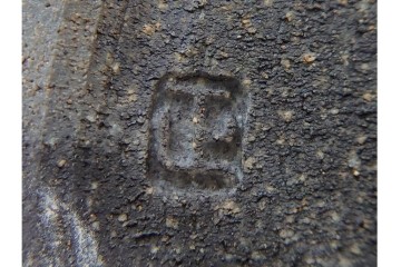 西端正　丹波焼　高さ 約34cm　釉薬の豊かな表情が魅力の花瓶　(R-084764)