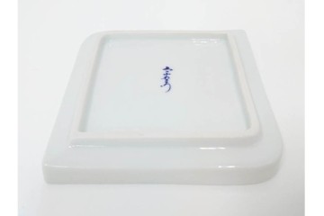 今泉今右衛門　錦　唐花文　約13cm　4.2寸　上品な佇まいの銘々皿5枚セット　(R-084772)