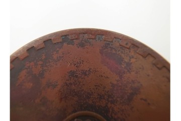 銅製　約200g　昭和8年大連市開催　満州大博覧会の開会式記念メダル　(R-084776)