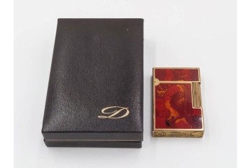 フランス　S.T.Dupont(エス・テー・デュポン)　ライン2　中国漆　品格を際立たせるガスライター　(R-084780)