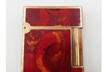 フランス　S.T.Dupont(エス・テー・デュポン)　ライン2　中国漆　品格を際立たせるガスライター　(R-084780)