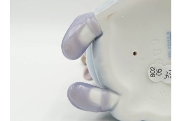 スペイン製　LLADRO(リヤドロ)　「おめかししようね」　フィギュリン　品質保証書・箱付き　(R-084786)