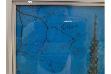 複製画(工藝画)　平山郁夫　「薬師寺の塔」　外箱付き　(R-084790)　