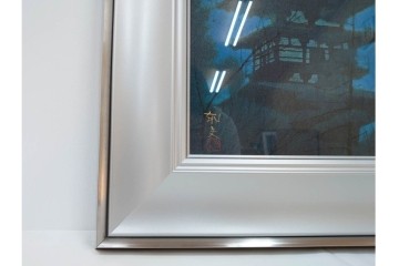 複製画(工藝画)　平山郁夫　「薬師寺の塔」　外箱付き　(R-084790)　