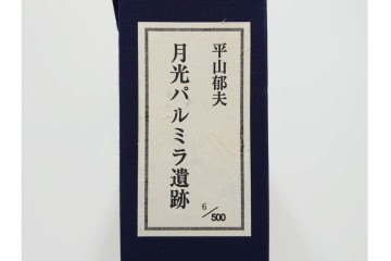 真作　平山郁夫　彩美版　限定500部　6/500　「月光パルミラ遺跡」　外箱付き　(R-084791)