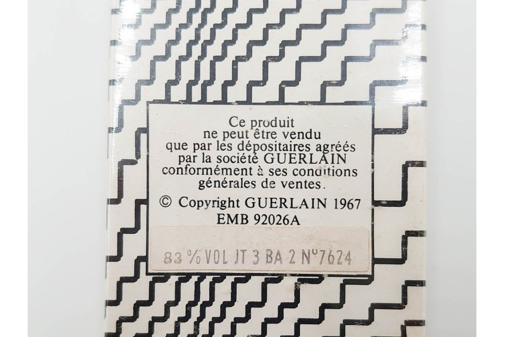 フランスヴィンテージ　名香　GUERLAIN(ゲラン)　MITSOUKO(ミツコ)　500ml・90ml・7.5ml　オーデコロン&パルファムの香水セット　外箱付き　(R-084794)