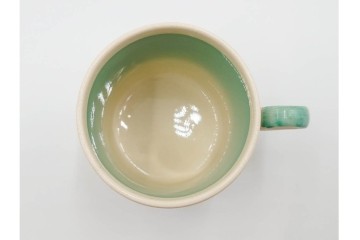 イギリスビンテージ　Susie Cooper(スージークーパー)　グレイリーフ　ドレスデンスプレイ　プランタン　カクタス　アカデミーパターン(チューリップ)　テーブルに華やかさと温かみを添えるカップ&ソーサー4客・プレート5枚セット　(R-084795)