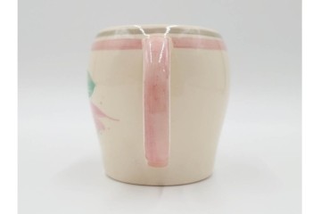 イギリスヴィンテージ　Susie Cooper(スージークーパー)　ロングリーフ　上品で可愛らしいカップ&ソーサー2客・クリーマー・プレート4枚セット　(R-084796)