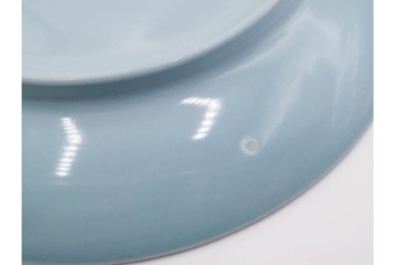 アメリカ　USA　ヴィンテージ　Russel Wright(ラッセル・ライト)　水色　爽やかな色合いが目を引くカップ&ソーサー6客・プレート7枚セット　(R-084797)　