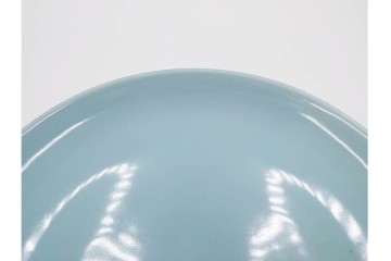 アメリカ　USA　ヴィンテージ　Russel Wright(ラッセル・ライト)　水色　爽やかな色合いが目を引くカップ&ソーサー6客・プレート7枚セット　(R-084797)　