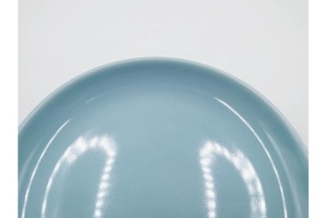 アメリカ　USA　ヴィンテージ　Russel Wright(ラッセル・ライト)　水色　爽やかな色合いが目を引くカップ&ソーサー6客・プレート7枚セット　(R-084797)　