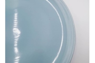 アメリカ　USA　ヴィンテージ　Russel Wright(ラッセル・ライト)　水色　爽やかな色合いが目を引くカップ&ソーサー6客・プレート7枚セット　(R-084797)　