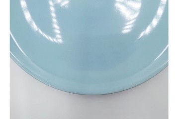 アメリカ　USA　ヴィンテージ　Russel Wright(ラッセル・ライト)　水色　爽やかな色合いが目を引くカップ&ソーサー6客・プレート7枚セット　(R-084797)　