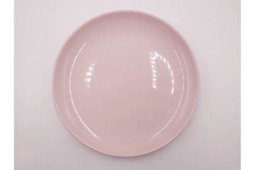 アメリカ　USA　ヴィンテージ　Russel Wright(ラッセル・ライト)　ブラウン　茶色　ピンク　温かみを感じるカップ&ソーサー5客・プレート3枚セット　(R-084798)　