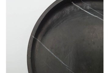 時代物　雅趣ある意匠　酒井抱一筆　蒔絵　鹿に紅葉図の蓋付き硯　(R-084803)