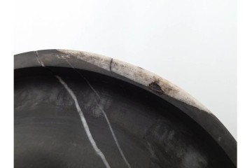 時代物　雅趣ある意匠　酒井抱一筆　蒔絵　鹿に紅葉図の蓋付き硯　(R-084803)