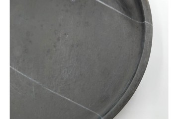 時代物　雅趣ある意匠　酒井抱一筆　蒔絵　鹿に紅葉図の蓋付き硯　(R-084803)