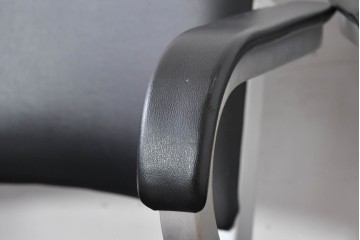 中古　美品　廃番品　レトロモダンなデザインが魅力的なデスクチェア5脚セット　(R-084809)