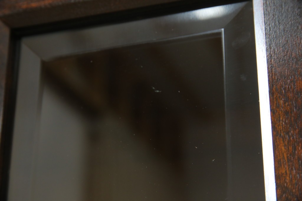 中古　美品　松本民芸家具　落ち着きのある洗練された佇まいが魅力のG-1型面取食器棚　定価約57万円　(R-084810)