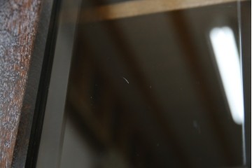 中古　美品　松本民芸家具　落ち着きのある洗練された佇まいが魅力のG-1型面取食器棚　定価約57万円　(R-084810)