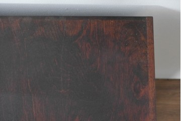 《脚(台輪)取り付け加工費込み》　中古　美品　松本民芸家具　G-1型面取食器棚　落ち着きのある洗練された佇まいが魅力のキャビネット　(R-084811)