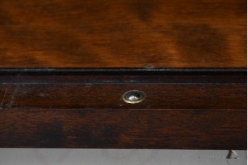 《脚(台輪)取り付け加工費込み》　中古　美品　松本民芸家具　G-1型面取食器棚　落ち着きのある洗練された佇まいが魅力のキャビネット　(R-084811)