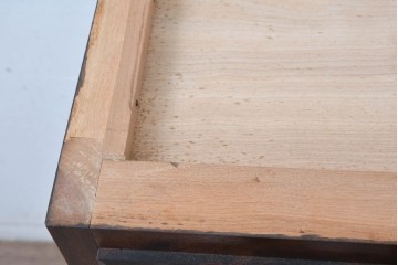 《天板取り付け加工費込み》　中古　美品　松本民芸家具　G-1型面取食器棚　落ち着きのある洗練された佇まいが魅力のキャビネット　(R-084812)