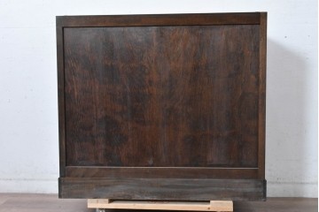 《天板取り付け加工費込み》　中古　美品　松本民芸家具　G-1型面取食器棚　落ち着きのある洗練された佇まいが魅力のキャビネット　(R-084812)