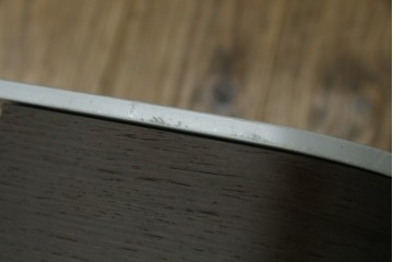 中古　イタリア高級家具　Lapalma(ラパルマ)　インテリアに映える曲線デザインが目を引くZAスツール　(R-084815)