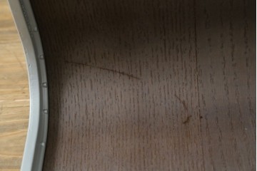 中古　イタリア高級家具　Lapalma(ラパルマ)　インテリアに映える曲線デザインが目を引くZAスツール　(R-084815)