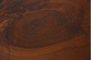 和製ヴィンテージ　美品　刻印なしの年代もの!!　ジョージ・ナカシマ(George Nakashima)　美しい木目とどっしりとした佇まいが魅力的なMINGUREN DINING(ミングレン)ダイニングテーブル　(R-084816)