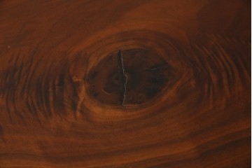 和製ヴィンテージ　美品　刻印なしの年代もの!!　ジョージ・ナカシマ(George Nakashima)　美しい木目とどっしりとした佇まいが魅力的なMINGUREN DINING(ミングレン)ダイニングテーブル　(R-084816)