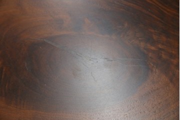 和製ヴィンテージ　美品　刻印なしの年代もの!!　ジョージ・ナカシマ(George Nakashima)　美しい木目とどっしりとした佇まいが魅力的なMINGUREN DINING(ミングレン)ダイニングテーブル　(R-084816)