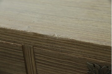 中古　会津松本(會津松本)　東西館　牡丹金具が上品な会津桐箪笥　定価約74万円　(R-084818)